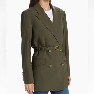 NWT Veronica Beard
Hutchinson Wool-Blend Dickey Jacket Sz M